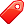 Red, Tag Icon