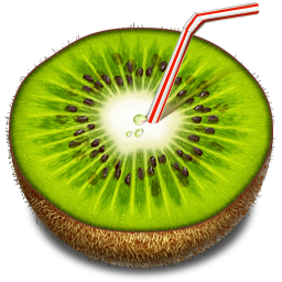 Drink, Fruit, Kiwi Icon