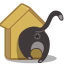 Birdhouse, Cat Icon