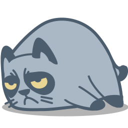 Cat, Grumpy Icon