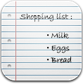 List, Shopping Icon