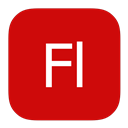 Adobe, Flash, Metroui Icon