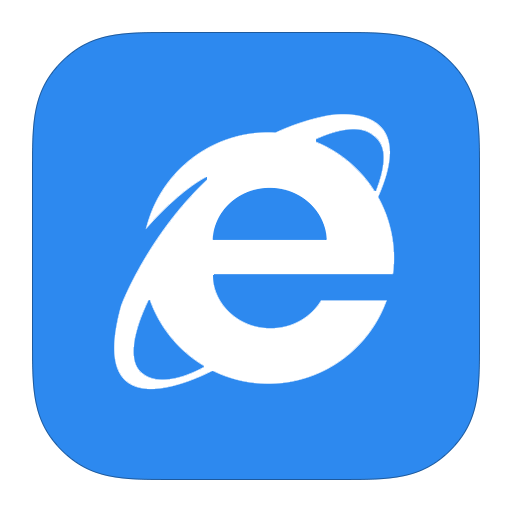 Explorer, Internet, Metroui Icon