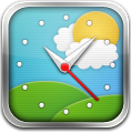 Clock, Weather Icon
