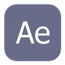 Adobe, After, Effects, Metroui Icon