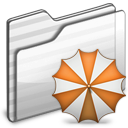 Backup, Folder, White Icon