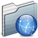 Folder, Graphite, Sites Icon