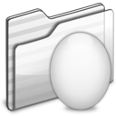 Egg, Folder, White Icon