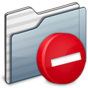 Folder, Graphite, Private Icon