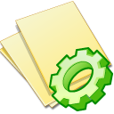 Documents, Exec, Yellow Icon