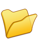 Folder, Yellow Icon