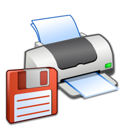 Floppy, Printer Icon
