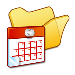 Folder, Scheduled, Tasks, Yellow Icon