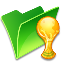 Folder, Trophy Icon