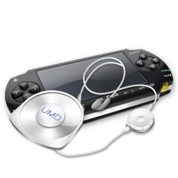 Psp+Umd+Headphones Icon