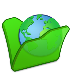Folder, Green, Internet Icon