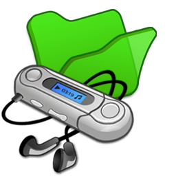 Folder, Green, Mymusic Icon