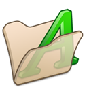 Beige, Folder, Font Icon