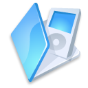 Blue, Folder, Ipod Icon