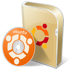 Box, Disc, Ubuntu Icon