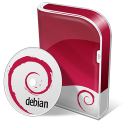 Box, Debian, Disc Icon