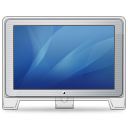 Blue, Cinema, Display, Front, Old Icon