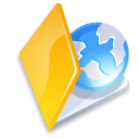 Folder, Web, Yellow Icon