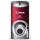 Canon, Digital, Ixy, l, Red Icon