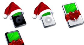 iPod Christmas Icons