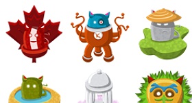 Basket Monsters Icons
