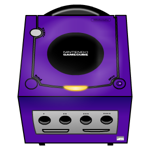 Gamecube, Icon, Purple Icon