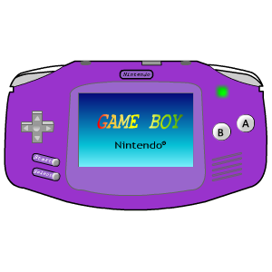 Advance, Gameboy, Icon, Purple Icon