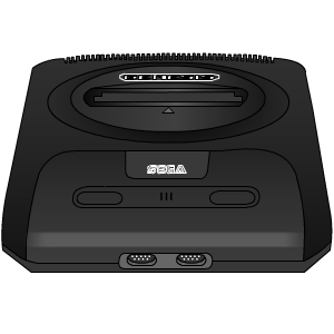 Black, Genesis, Icon, Sega Icon