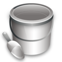 Bucket, Construction Icon
