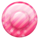 Button, Pink Icon