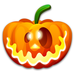 Crazy, Halloween Icon
