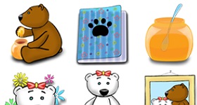 Teeny Bears Icons