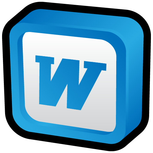 Ms, Word Icon