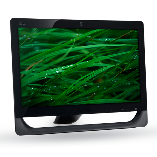 8., Computer, Grass Icon