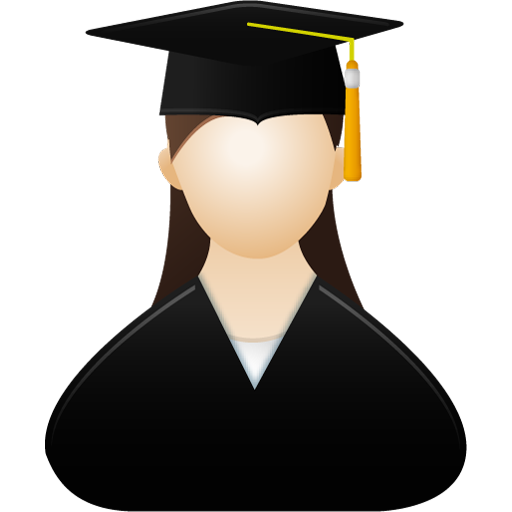 Female, Graduate Icon