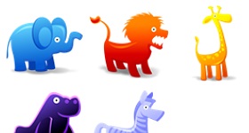 Animal Toys Icons