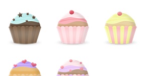 Free Cupcake Icons