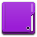 Folder, Violet Icon