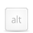 Alt, Alternative, Key Icon