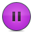 Button, Pause, Pink Icon