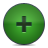 Button, Green, Plus Icon