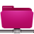 Folder, Pink, Remote Icon