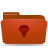 Folder, Ideas, Red Icon