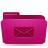 Folder, Mails, Pink Icon