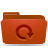Backup, Folder, Red Icon